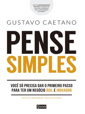 cover image of Pense simples